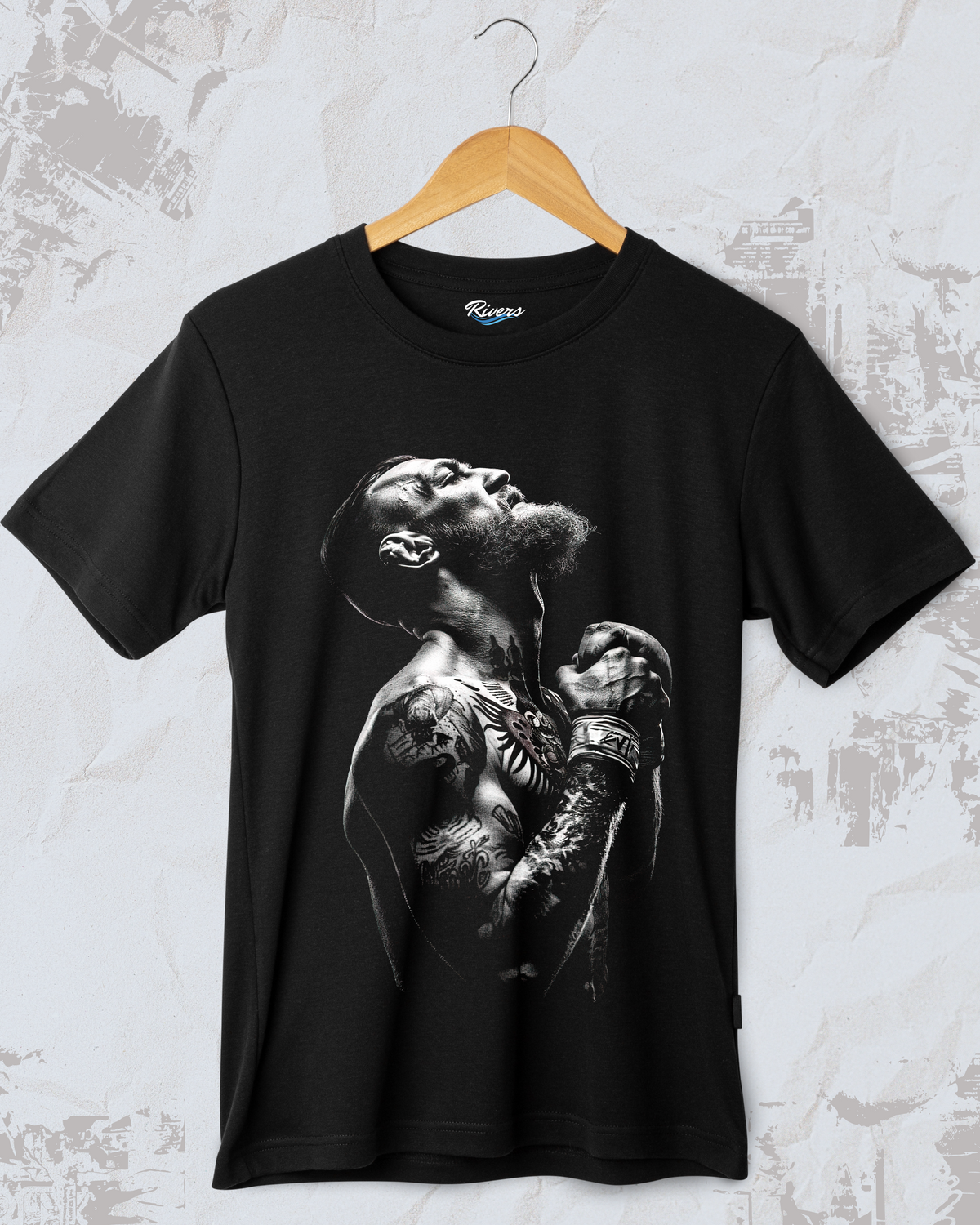 Conor McGregor Blanco y Negro