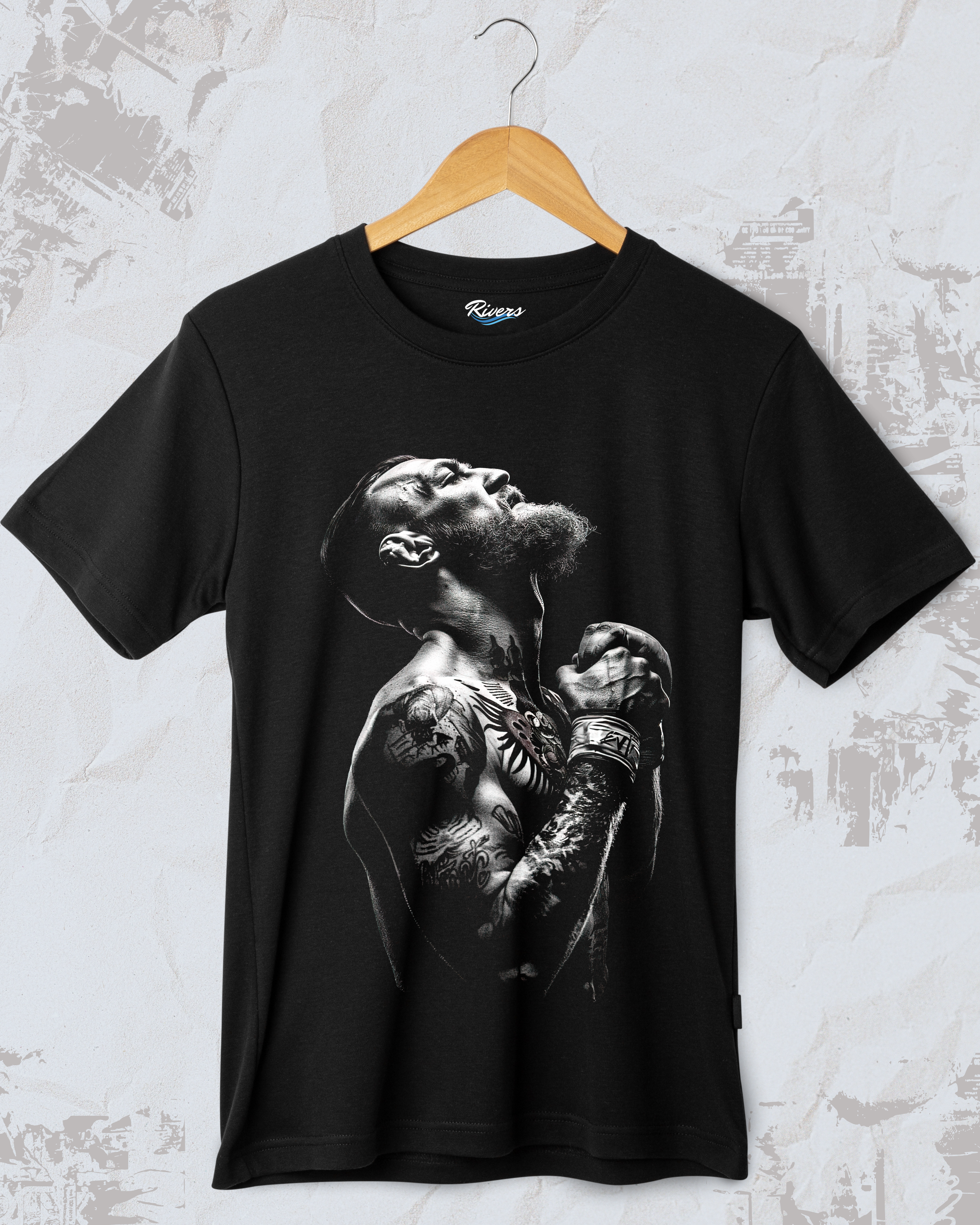 Conor McGregor Blanco y Negro