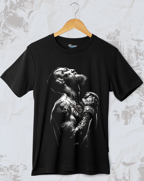 Conor McGregor Blanco y Negro