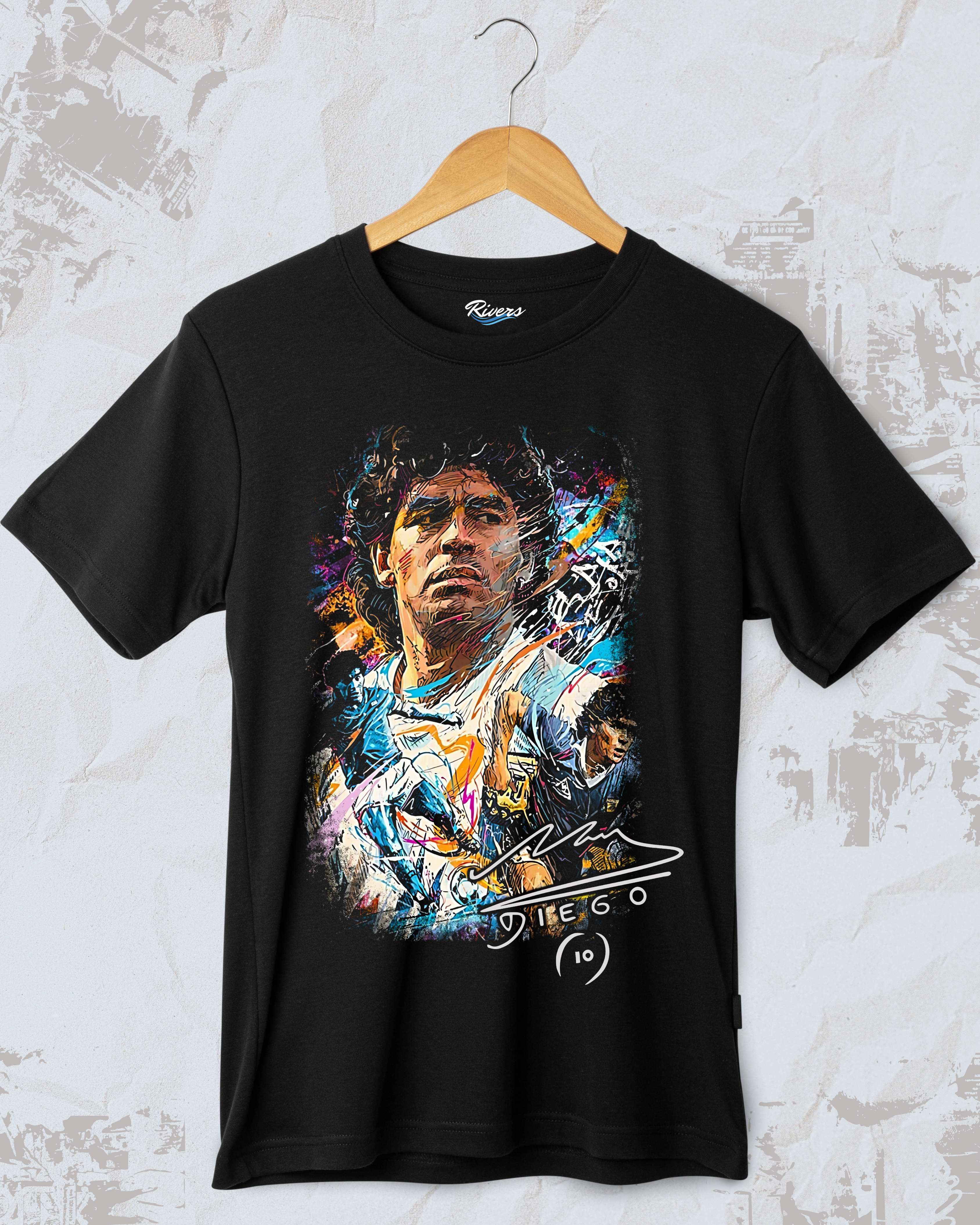 Diego Maradona el 10